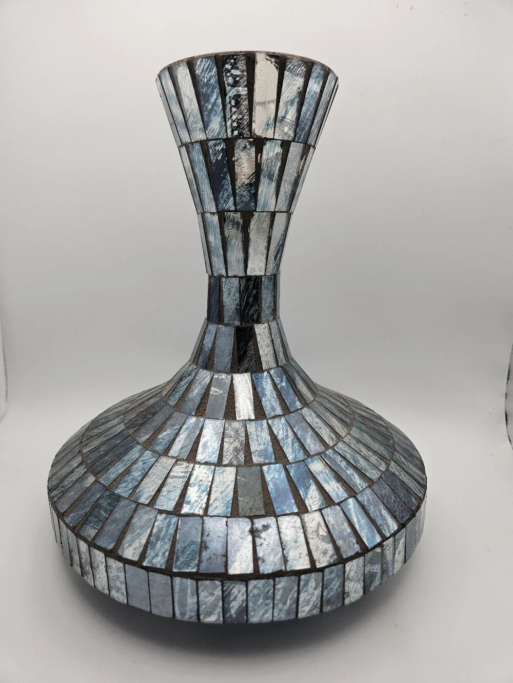 Blue Mosaic Decorative Vase - Home Accents